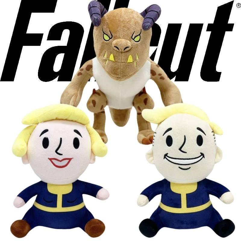 Мягкая и приятная на ощупь плюшевая игрушка Fallout Vault, коллекционные фигурки из серии игр про радиацию
