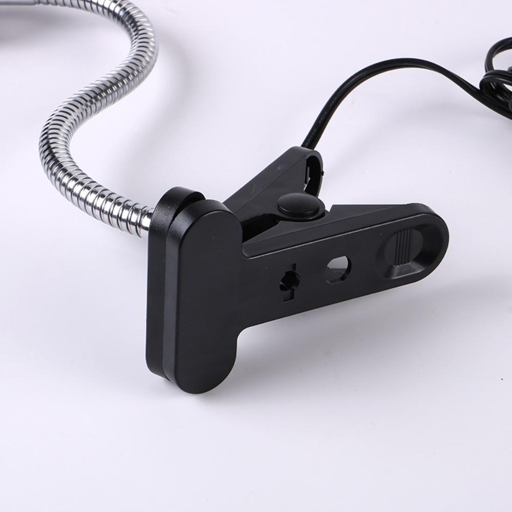 Вращающийся на 360 градусов нагревательный светильник для рептилий UVA+UVB-лампа с зажимом, держатель лампы с зажимом для черепах