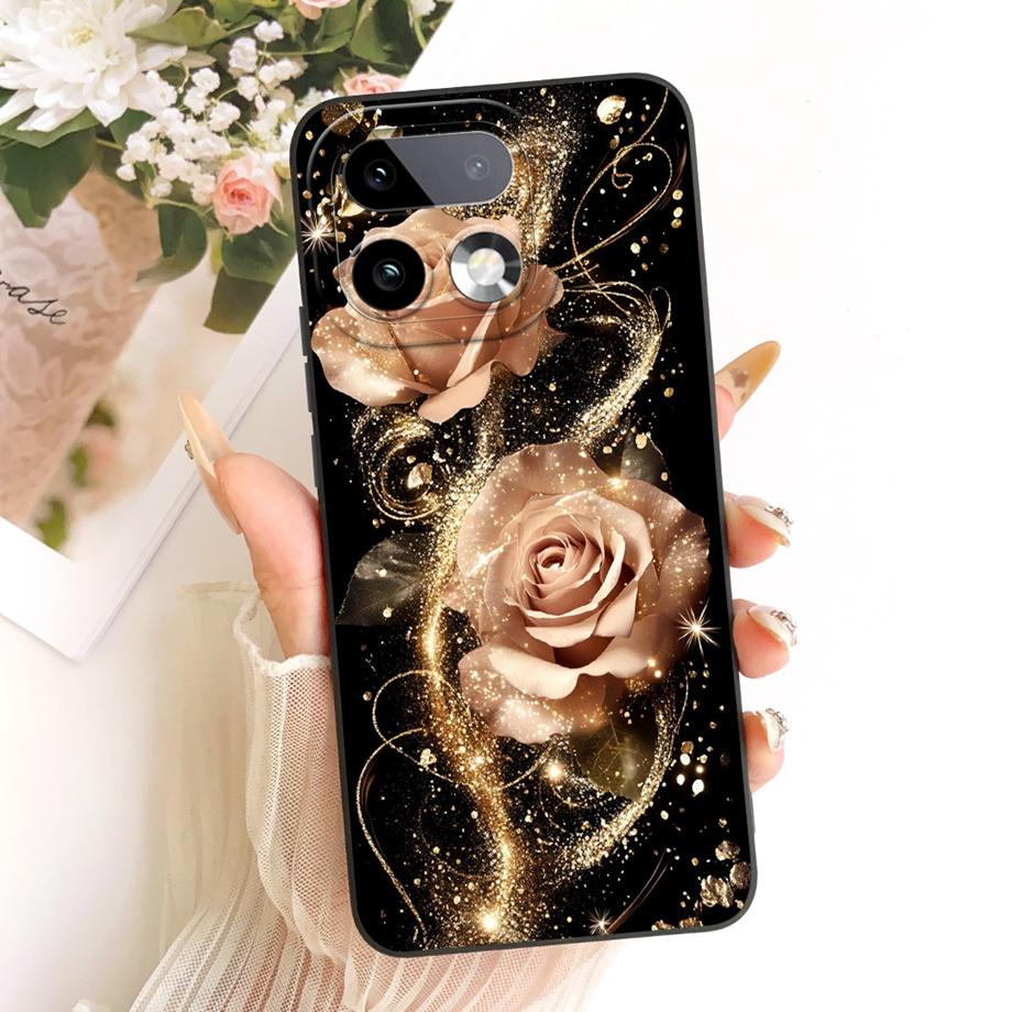 Мягкий силиконовый чехол из ТПУ для Realme 16 Pro Pro+ Чехол для телефона Винтажный Звездный Вишневый Бант Печать Ромашка Бампер Для Realme16 Ударопрочный