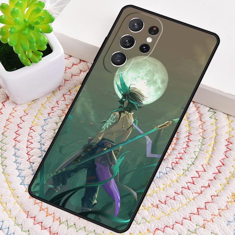 Крутой чехол для телефона Genshin Impact Сяо для Samsung Galaxy note 10 pro S26 Ultra S23 S24 FE S25 S21 S22 PLUS ударопрочный