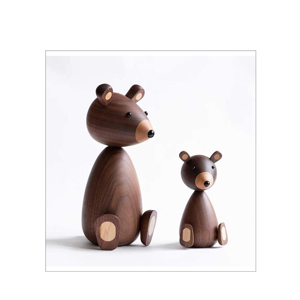 Деревянные игрушки Keynis, Декор для интерьера, Фигурки животных, Репродукции, Скандинавский стиль, Подвижные, Материалы: Тик и Бук, Обезьяна, Лев, Кошка,