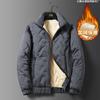 Зимняя хлопковая мужская новая одежда больших размеров, мужская одежда среднего размера, хлопковая одежда из пуха, набитая