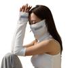 MEET SUNNY Summer UV Protection Ice Silk Arm Sleeves