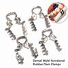 1 Pc or 2 Pcs or 3 Pcs or 4 Pcs Dental Rubber Dam Clamp For Multi-Funtional Use Dental Special Clips Clamps Dentist Ortho Material Tool