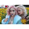 6 Sets Rhinestone Mermaid Face Jewels Tattoo - Body Stickers Crystal Tears Gem Stones Bindi Temporary Stickers