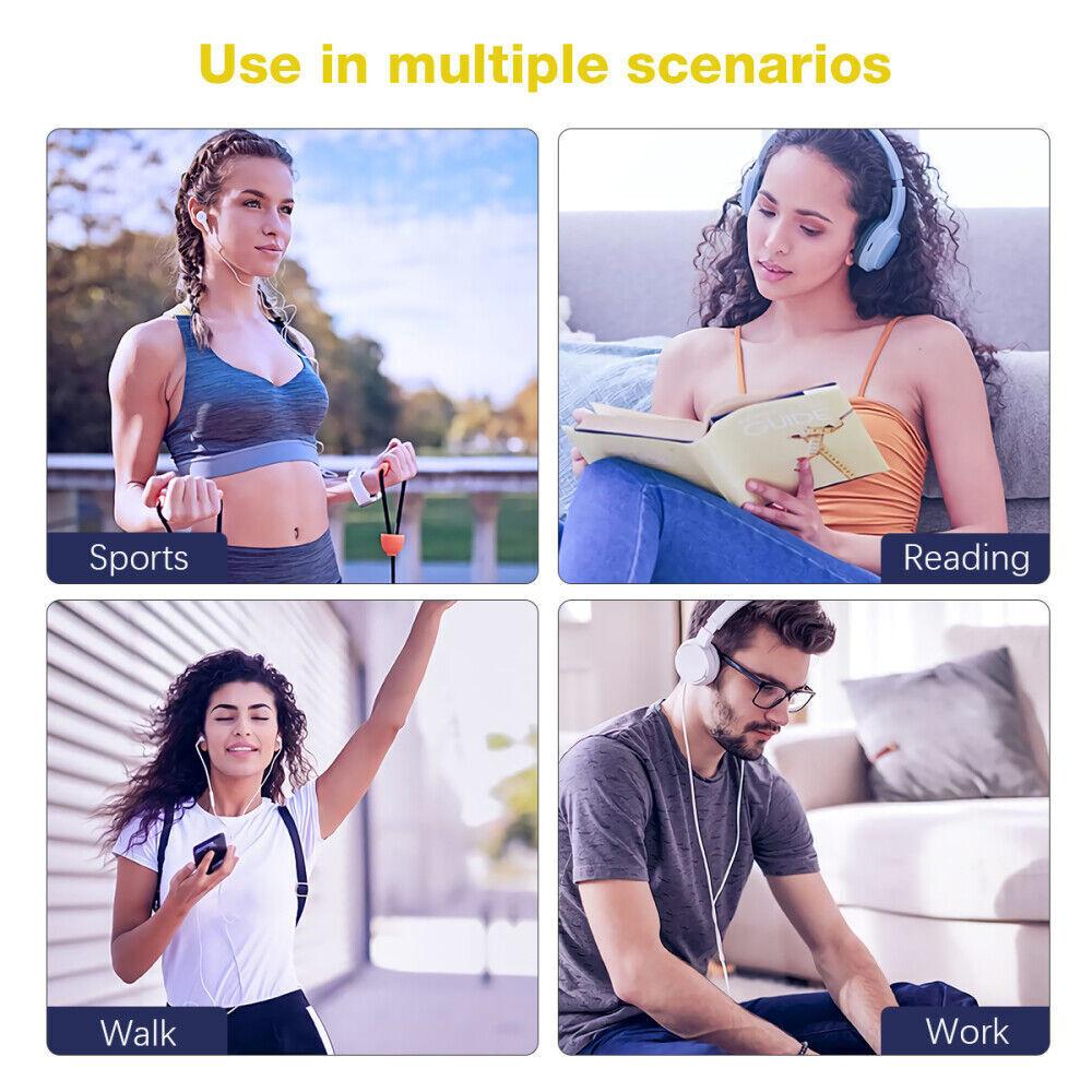 Портативный MP3 MP4 плеер Bluetooth 5.4 музыкальный плеер мини-динамик поддержка FM-радио диктофон электронная книга