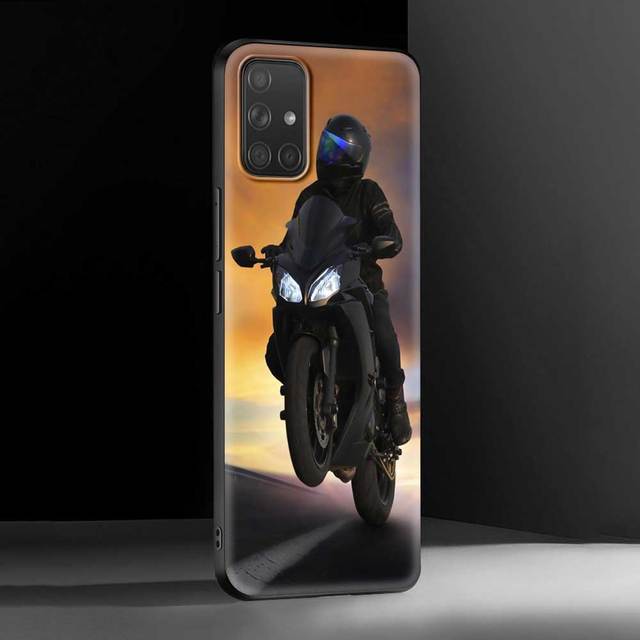 Cover For Samsung A72 A91 A52 A51 A71 A42 5g A12 A02s A01 A32 A01 A11 A21 A21s A31 A41 Case Shell Moto Cross Motorcycle Sports