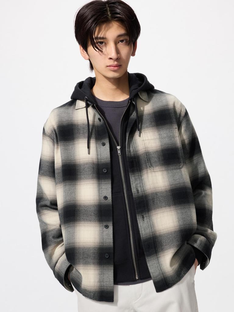 Uniqlo FlAnnel Check Shirt  Long Sleeve  A