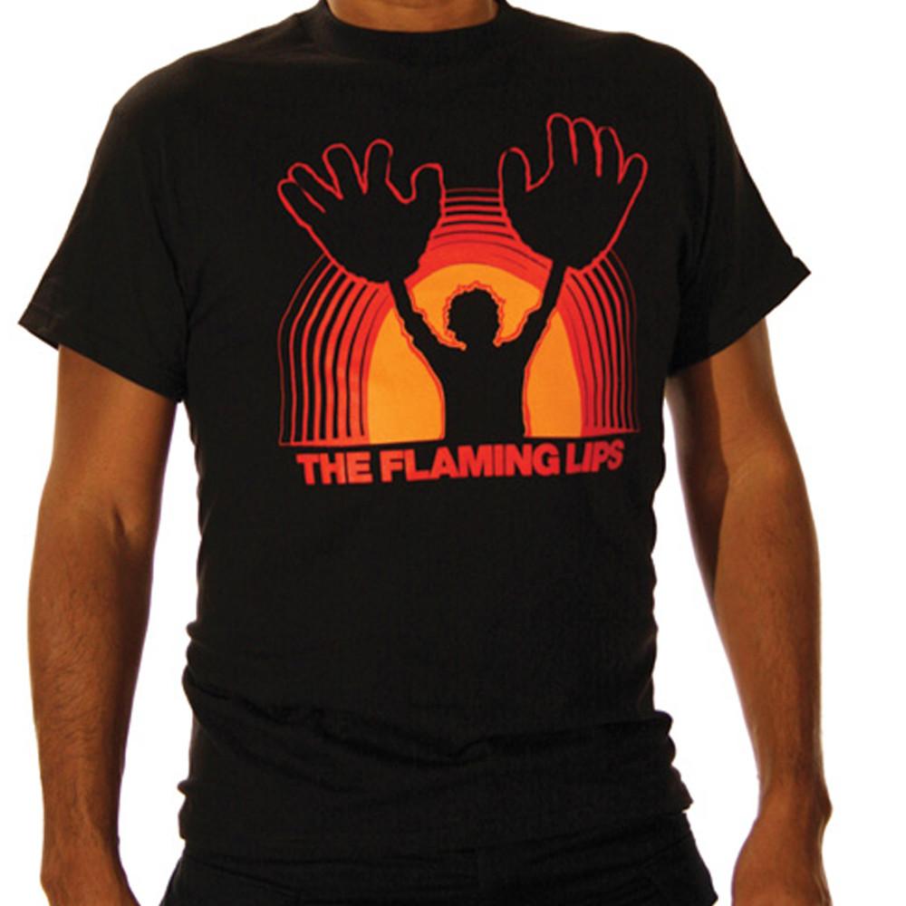NEW The Flaming Lips band black T-shirt short sleeve All sizes Unisex T-Shirt