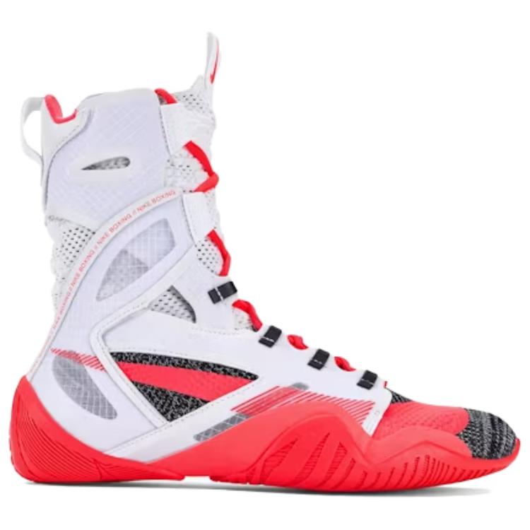 Nike Hyperko 2 Fashion Comfortable Durable High-Top Training Shoes Unisex Sneakers White Red CI2953-101