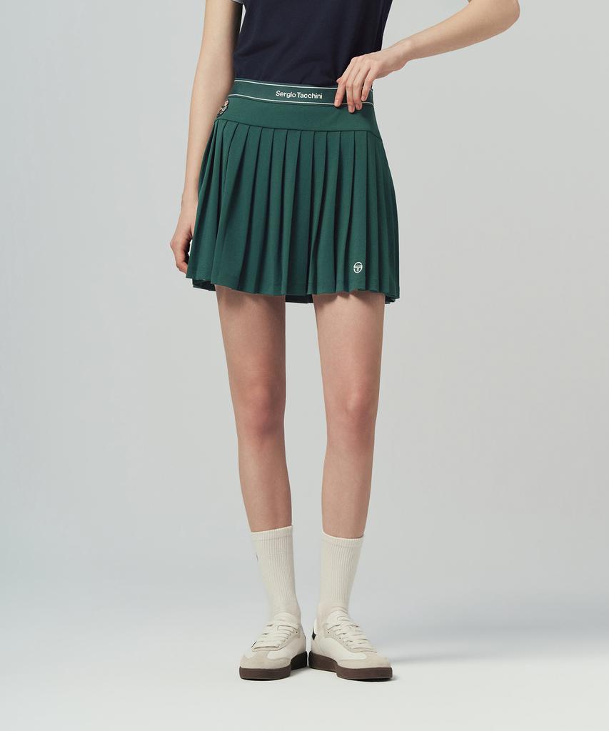 SERGIO TACCHINI Женская плиссированная юбка Mc Scratch Staff (Д.Грин)