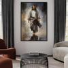 Vintage Religion Jesus Christ Bible Verse Art Poster Canvas Painting Wall Print Picture Living Room Home Decor Aesthetic Decor