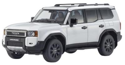 Kyosho Original Масштаб Toyota Land Cruiser 250 ZX First Edition Белый перламутр Готовое изделие KS03927PW1 1/43 (Платиновая слюда)