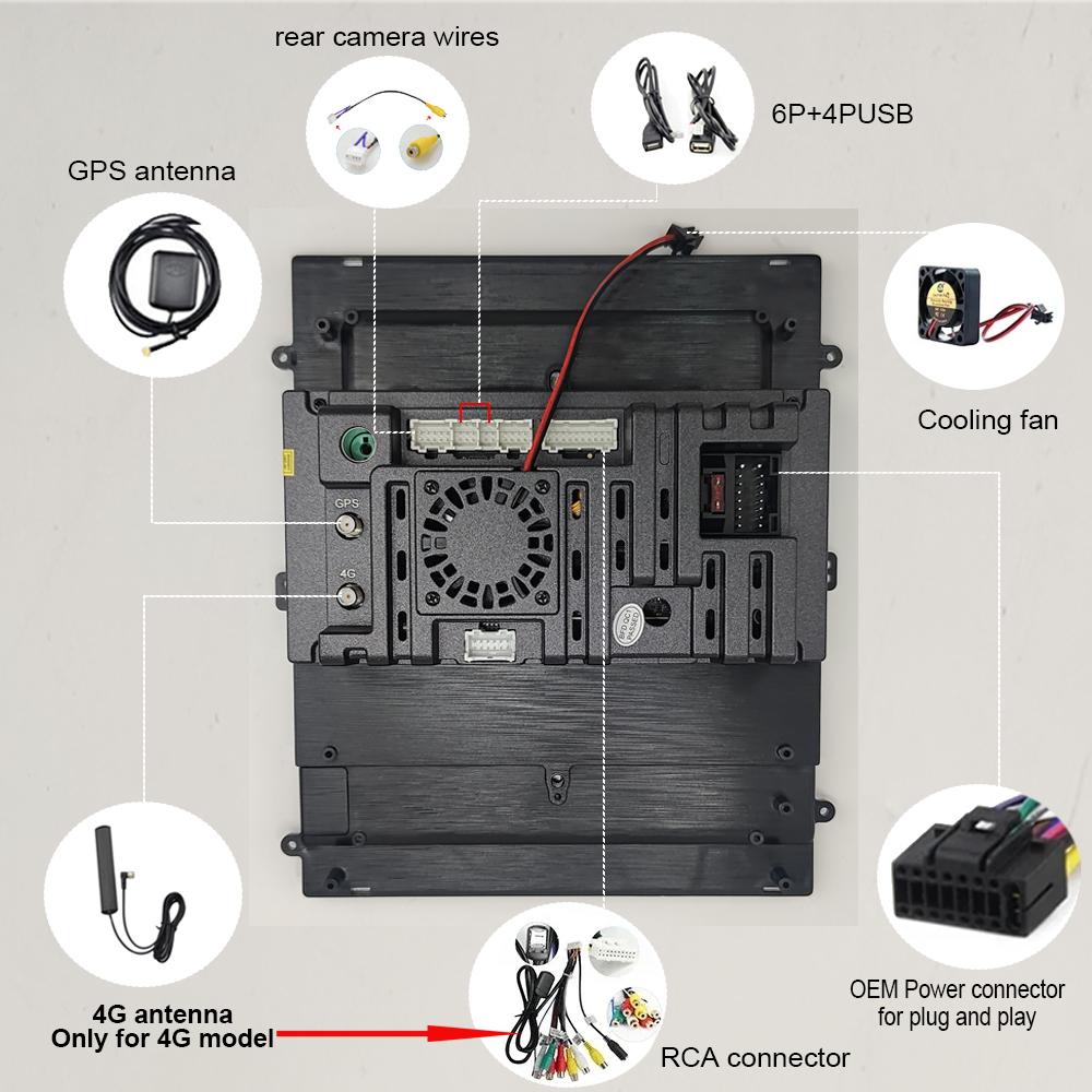 9,7-дюймовый автомобильный Carplay для Tesla Style Honda Accord 7 2003-2007 Android 14 стерео мультимедийный видеоплеер GPS автомобильный радио навигатор
