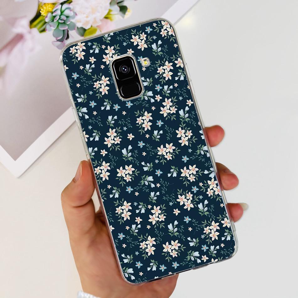 Для Samsung Galaxy A8 (2018) / A8+ (2018) Мягкий силиконовый TPU чехол SM-A730F A530F для Samsung A 8 A8 Plus, милые чехлы с мультяшными пандами
