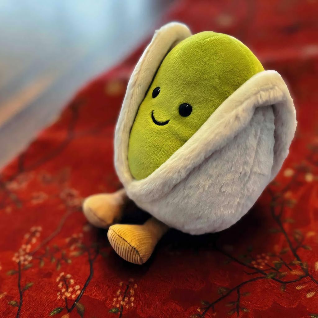 JELLYCAT 12см Кукла Фисташка Мультяшная Британский Стиль Фисташковые Плюшевые Игрушки Фисташковые Плюшевые Игрушки Декор Детской Комнаты Подарки на День Рождения