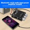 ZK-502MT Bluetooth 5,0 Плата усилителя сабвуфера 2,0-канальная плата стереоусилителя высокой мощности 2X50 Вт Bass AMP