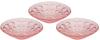Средняя миска кораллово-розового цвета Максимум 15 x Высота Набор десертных мисок Suigetsu из 3 штук Сделано в Японии 4,5 см F-70384