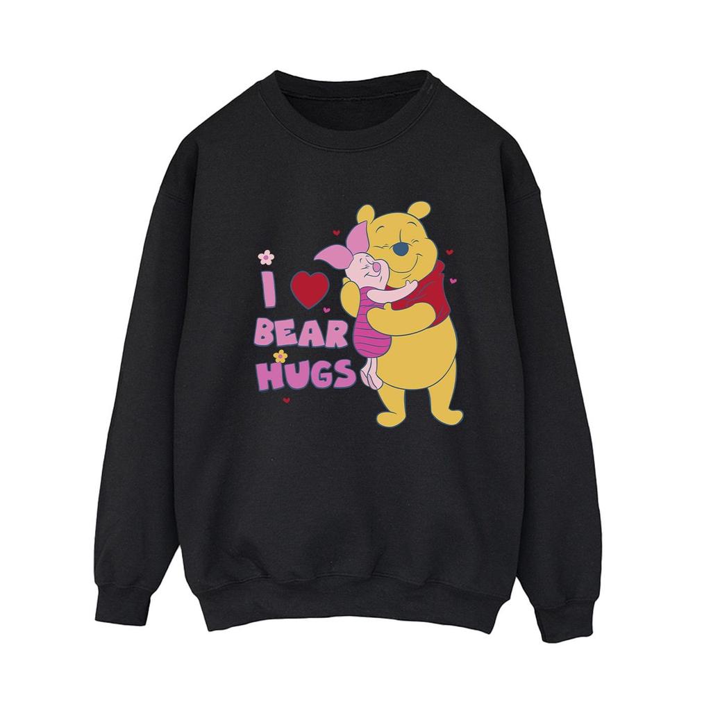 Disney Womens/Ladies Winnie The Pooh Mum Best Hugs Sweatshirt