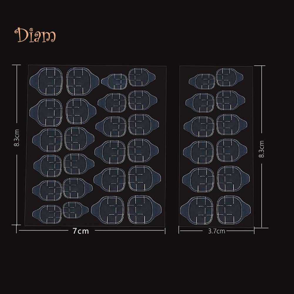 SBS 120 шт. прозрачные двухсторонние накладные ногти клейкие ленты наклейки искусственные ногти