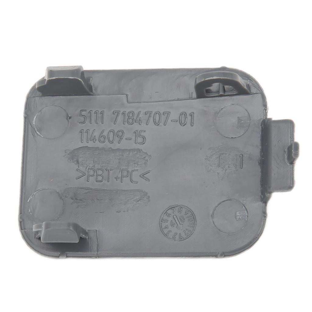 Крышка проушины буксировочного крюка переднего бампера автомобиля черная 51117184708 Замена для 5 серии E60 рестайлинг 2005?2009