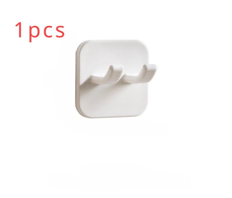 Hook Socket Wall Coat Racks Keys Hanger Wall Hanging Hooks Bathroom Accessories Keys Holder Keychain Storage Rack Home Garden