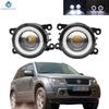 2 Pieces Car Fog Light LED Angel Eye DRL Daytime Running Lamp H11 12V High Bright For Suzuki Grand Vitara 2/II JT 2005-2015