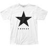 Дэвид Боуи Blackstar Мужская футболка Музыка Классический Рок-группа Футболка Новая Белая