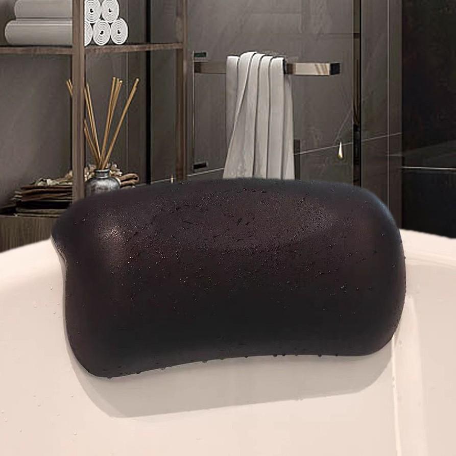 Waterproof Suction Cup Bath Pillow Headrest for Bathtub & Shower