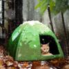 Warm Jungle for Cats In Autumn and Winter  Windproof and Cold-resistant Yurt  Waterproof Stray Cat Kennel and Dog Kennel  Loving Pet Kennel