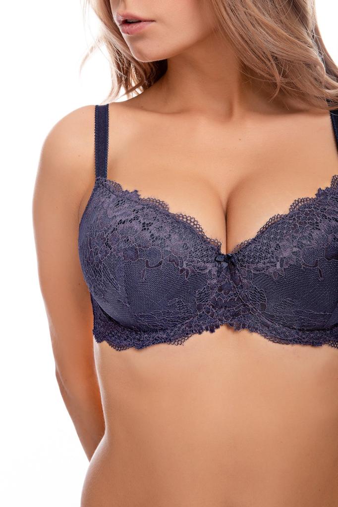 Комплект белья: бюстгальтер с уплотнённой чашкой и трусики слип Si e Lei (57381)