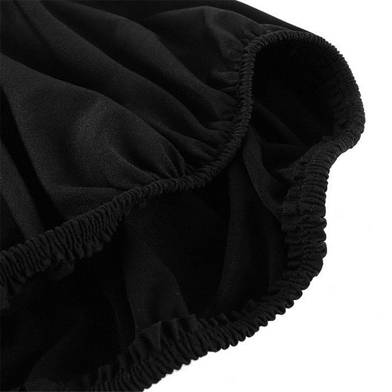 1 Pcs Simple Style Stretch Chair Seat Cover Chair Slipcover Spandex Kitchen Home Decor Removable