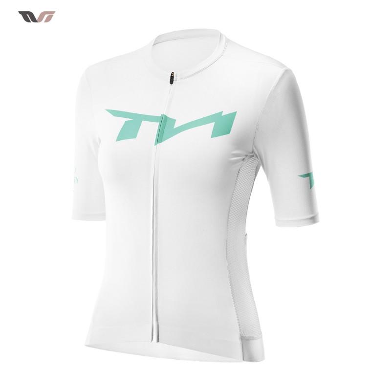 ROCKBROS Womens Short Sleeve Cycling Jersey Summer UV Protection Quick Dry Mountain Road Bike Top