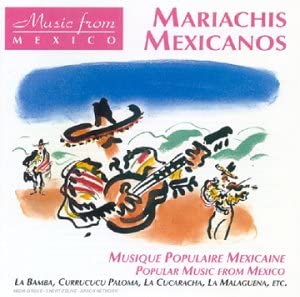 CD МАРИАЧИ МЕКСИКАНСКИЕ - Популярная музыка из Мексики 995512 Франция Мировая музыка Б/У