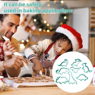 8 шт./набор Форма для печенья Пищевой антипригарный многоразовый аккуратные края форма для выпечки гладкие поверхности кухонная форма для выпечки