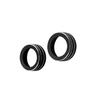 For Mazda CX-30 2020-2022 Black Alloy Center Console AC Switch Knob Ring Trim