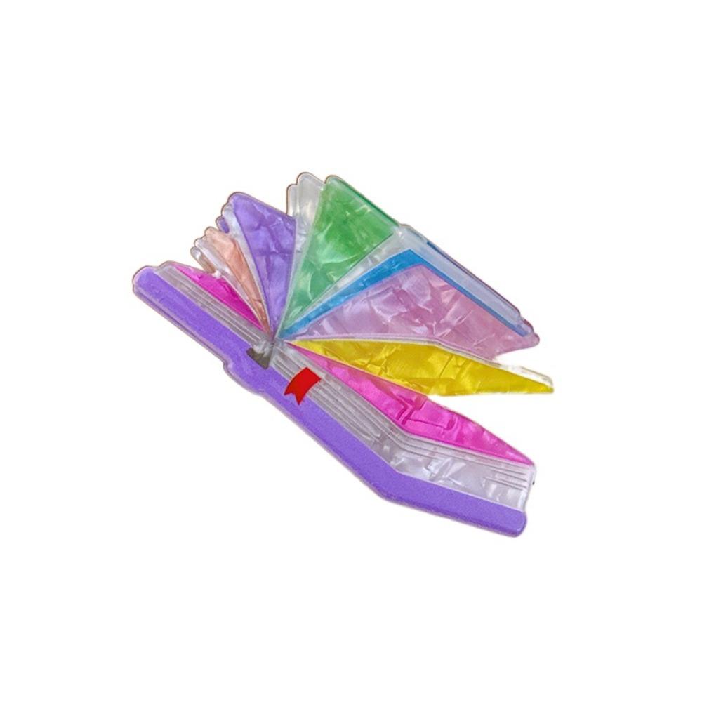 Sports Style Badminton Hair Claw PVC Book Shape Hair Clip Cute Roller Skates Shark Clip  Party