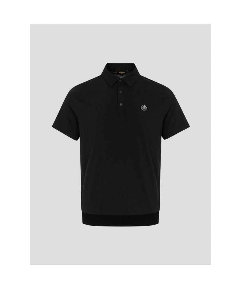BEANPOLE GOLF [B_Under] Men'S Hybrid Knit Collar Tee - Black
