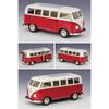 Welly 1/24 Volkswagen VW T1 BUS Сплавная машина Литые и игрушечные транспортные средства Модель автомобиля Миниатюрная масштабная модель автомобиля Игрушка для детей