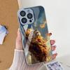 Чехол из закаленного стекла для iPhone 13 Funda iPhone 11 14 15 Pro Max 12 XR 7 8 Plus X Xs 13pro 15pro 13promax Animal Shockproof Cover