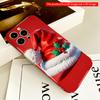 2DFlat Red Santa Hat with Holly Berry Decoration All inclusive film hard phone case, compatible with iPhone 18 Pro Max 17 16 15 14 13 12 11