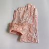 Hollow Touch Screen Gloves Lace Mesh Short Thin Gloves Elegant Sunscreen Gloves  Driving UV Gloves