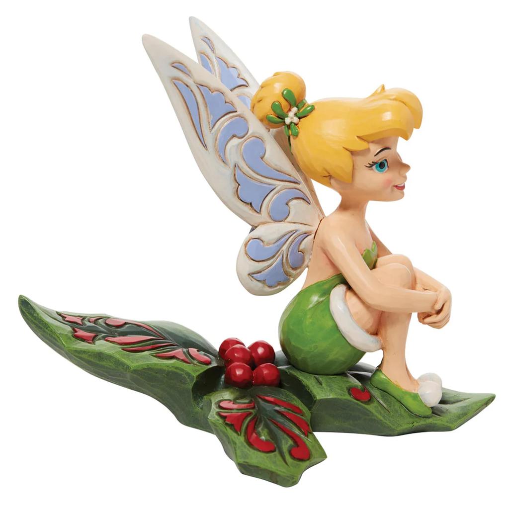 Enesco Tinker Bell on Holly x H13 x D16cm DTR6010874 Statue/Figure "Disney Traditions" W9.5