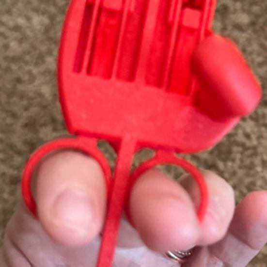 Механический фиджет для рук Роботизированная рука с подвижными пальцами Портативная фиджет-игрушка Рука с сильным