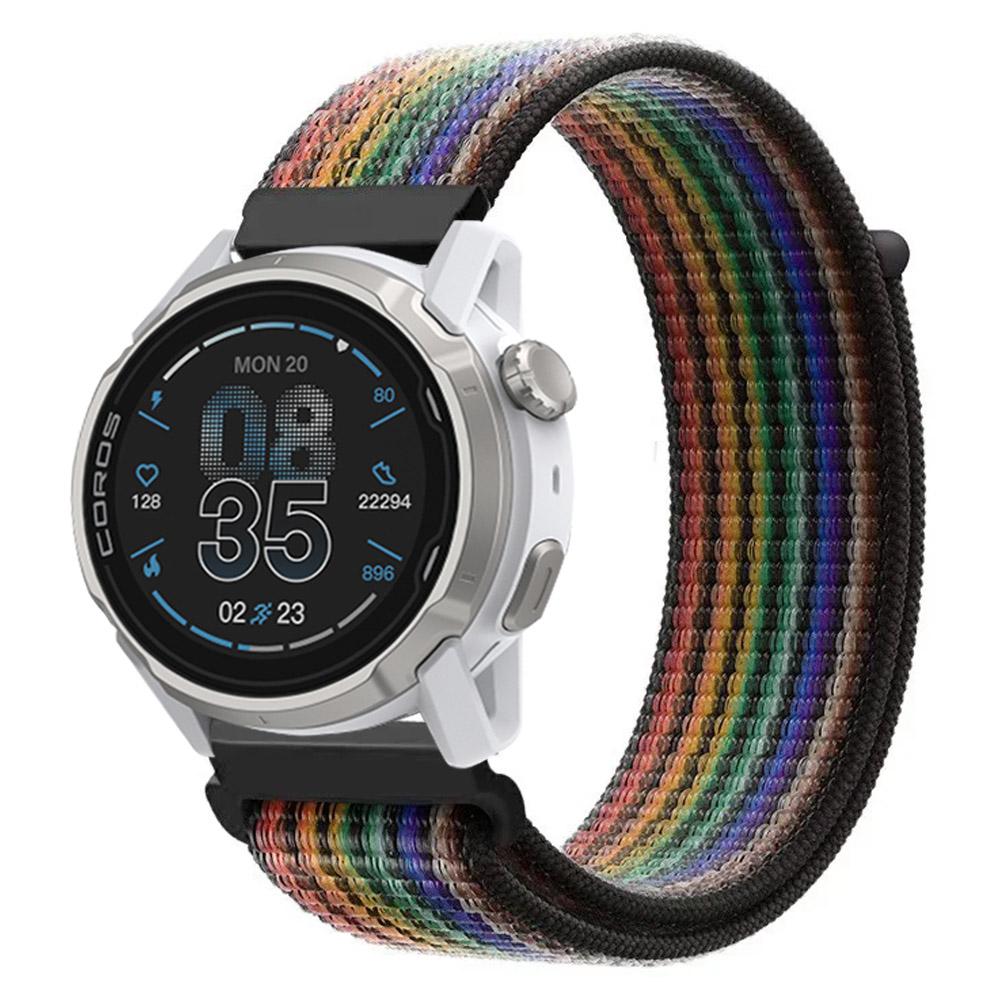 20mm 22mm Nylon Loop Strap for COROS APEX 4 42mm/PACE Pro/CMF Watch 3 Pro Smartwatch Breathable Band for Suunto Vertical/Race 2