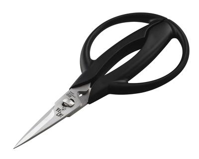 KAI Corporation Seki Magoroku Ножницы для обрезки цветов, Черные, Прибл.. 18,7 см (W) х 9см (D) х 1,3 см (ЧАС), 217001, Сделано в Японии