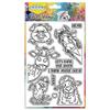 PVC Plastic Clear Stamps for DIY Scrapbooking Photo Album Decorative Cards Making Animals 160x110mm