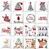 45 см Рождественский чехол для подушки Navidad Merry Christmas украшения для дома Xmas Noel рождественские украшения подарки на Новый год