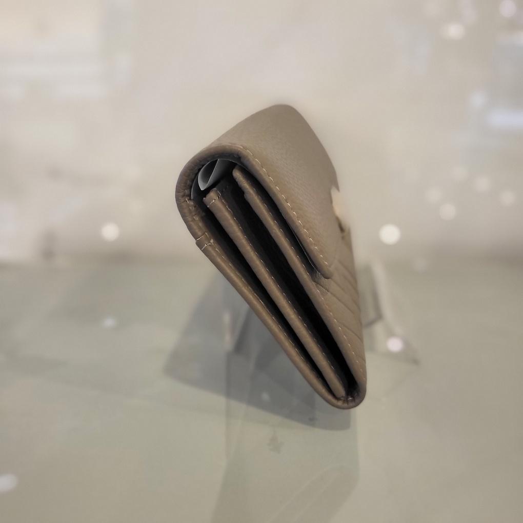 Moncross GY28094 Stitched Cover Women's Leather Long Wallet