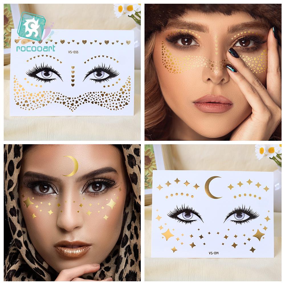 Waterproof Freckle Tattoo Stickers for European Music Festivals